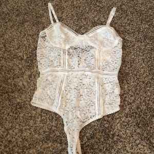 Wild honey lace bodysuit